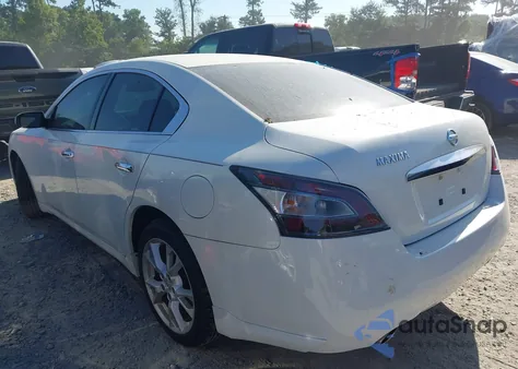 2014 Nissan Maxima 3.5 S z USA, uszkodzony, nr VIN 1N4AA5APXEC444556